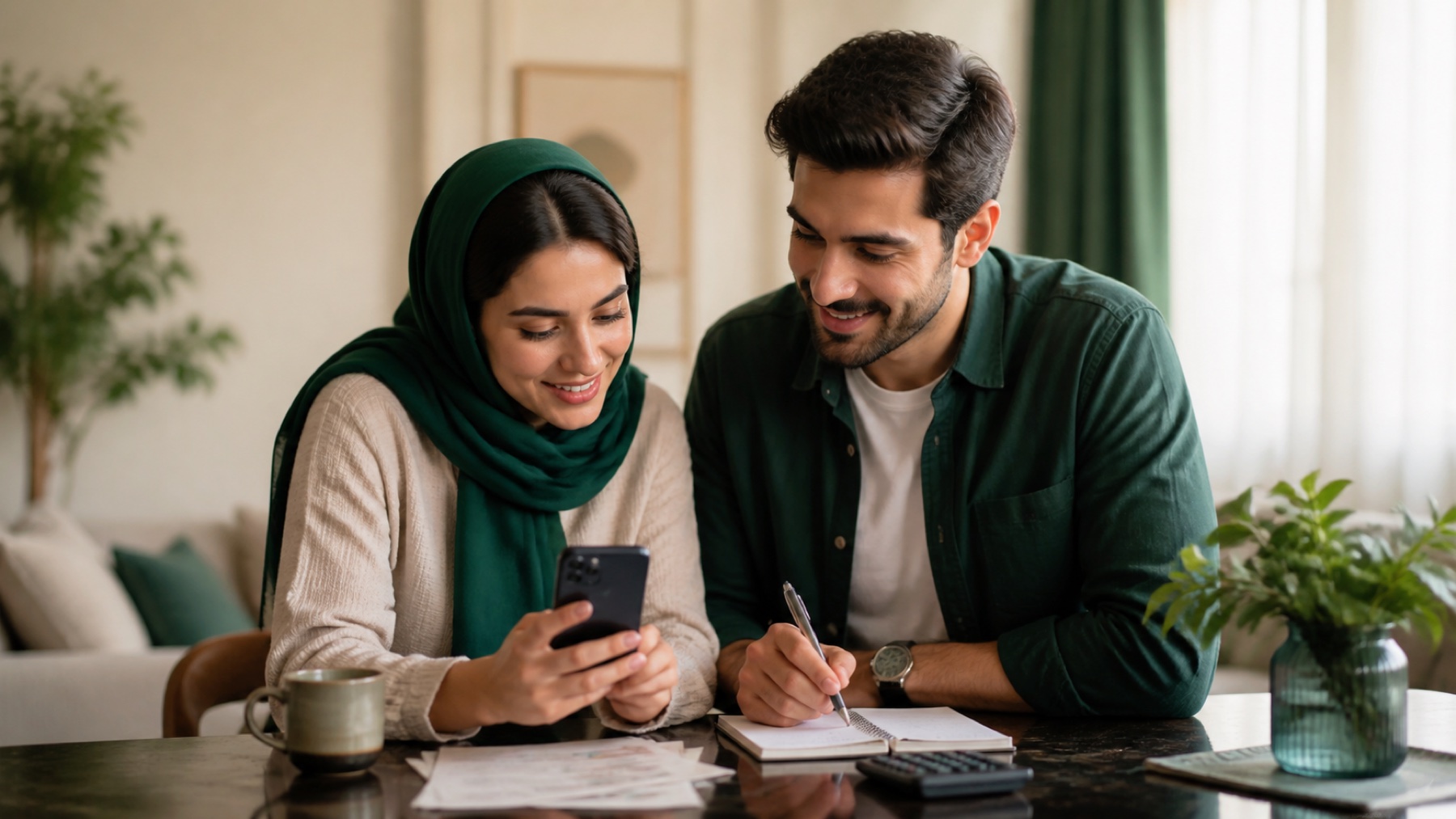 مدیریت هزینههای مشترک توسط یک زوج