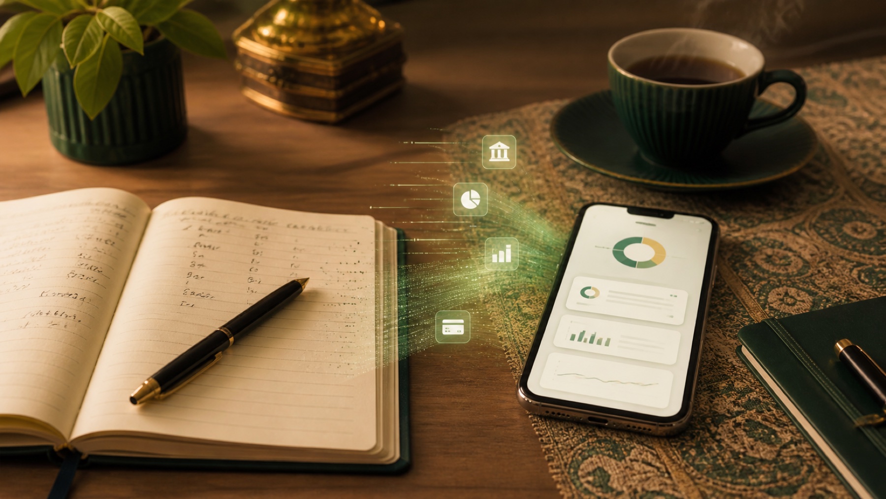جایگزینی دفتر دخل‌وخرج کاغذی با ابزار دیجیتال
